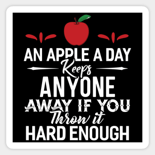 An Apple a Day Sticker